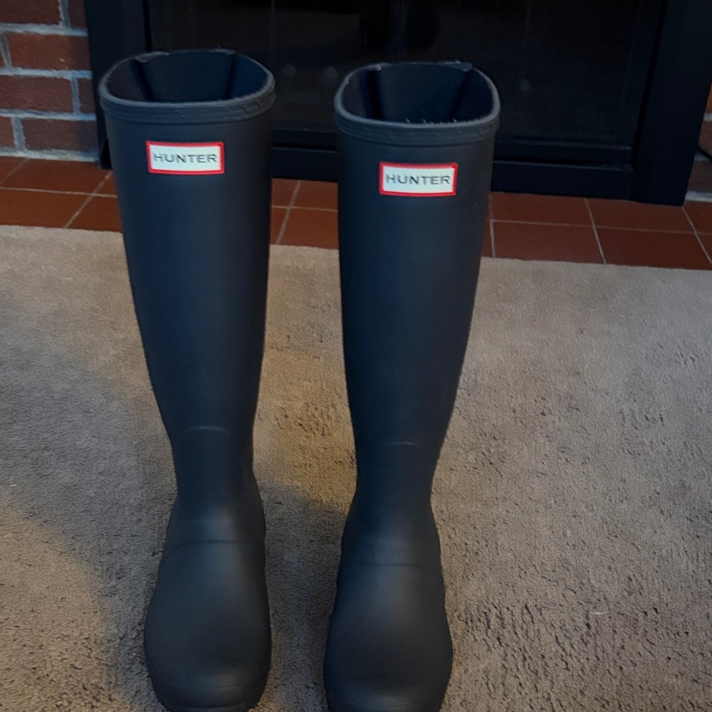 Hunter Classic Black Waterproof Boots